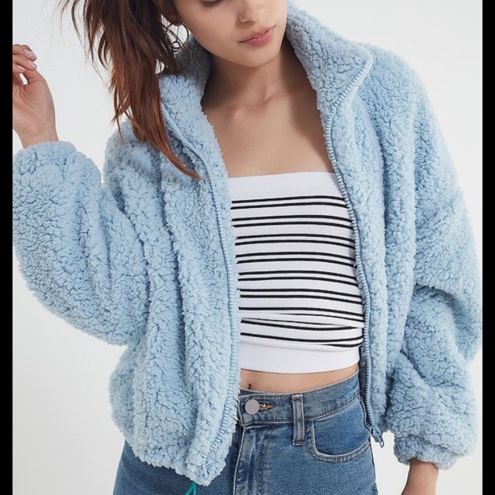 Urban Outfitters willow teddy fur jacket